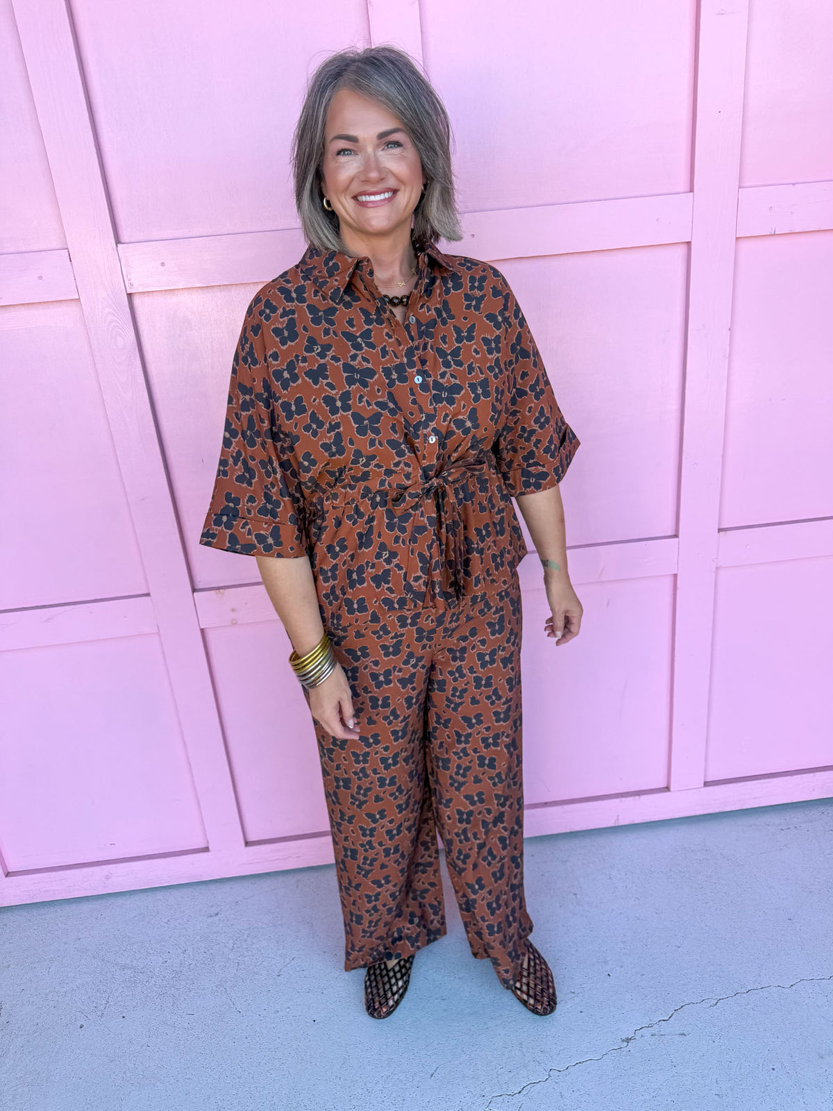 Fierce Favorite Leopard Pants - Brown
