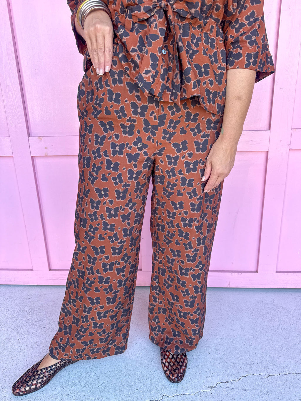 Fierce Favorite Leopard Pants - Brown