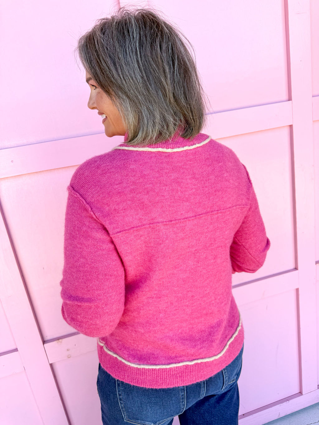 Always Cozy Sweater - Pink