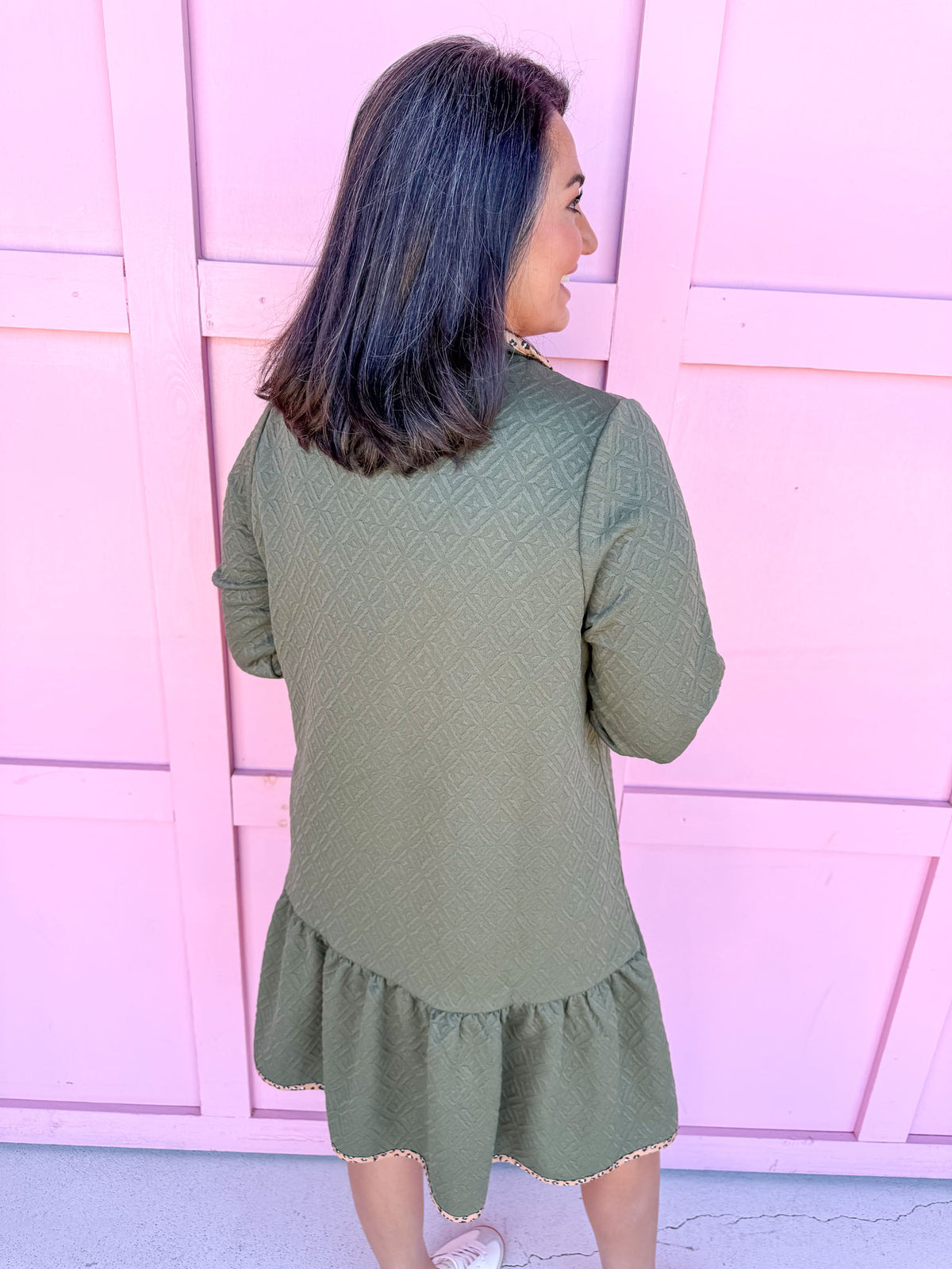 Mary Square | Adriana Dress - Olive