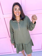 Mary Square | Adriana Dress - Olive