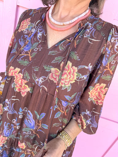 womens boutique fall styles midi length fall colors 3/4 length sleeves jincy's