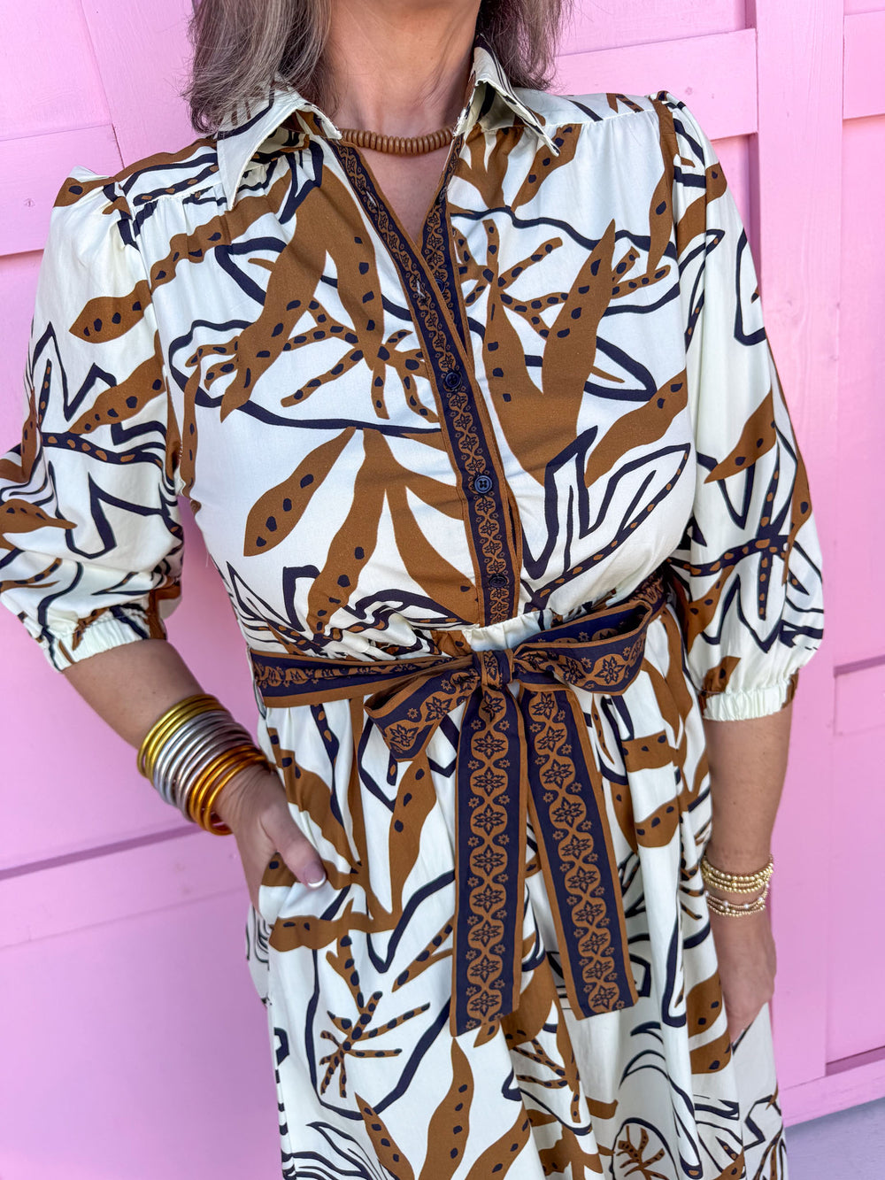 Jincy's Boutique Clothing Women's Neutral Midi dress plus