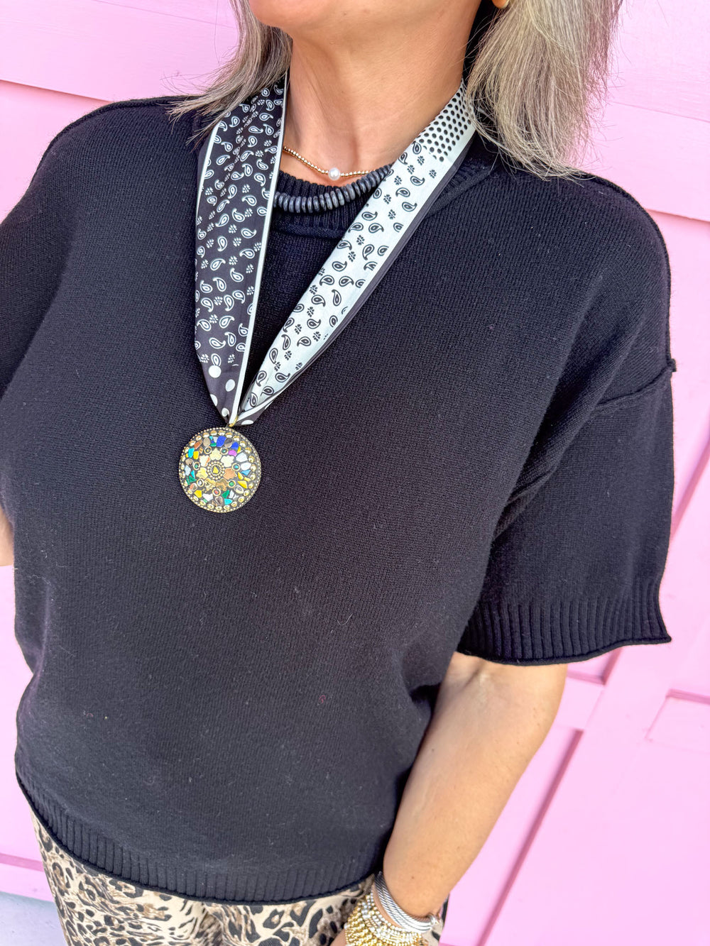 The Standard Knit Top - Black