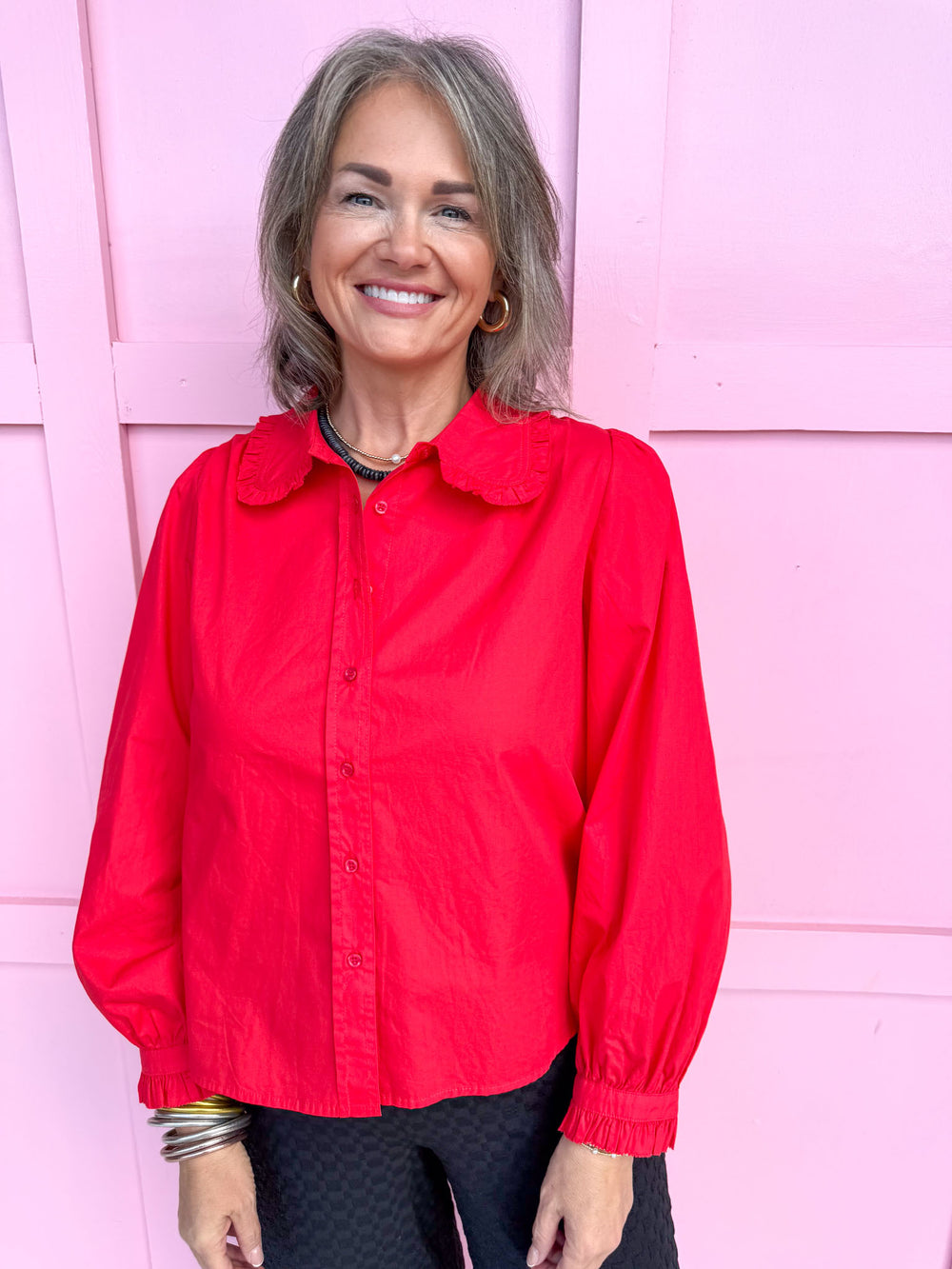 Keepin' It Classy Top - Red