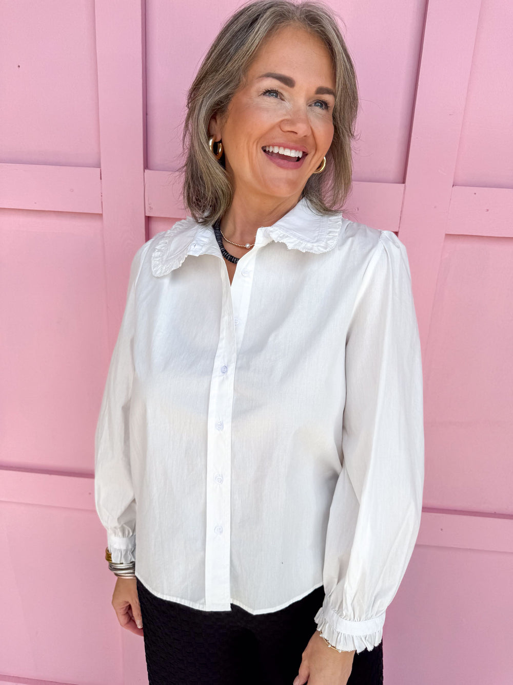 Keepin' It Classy Top - White