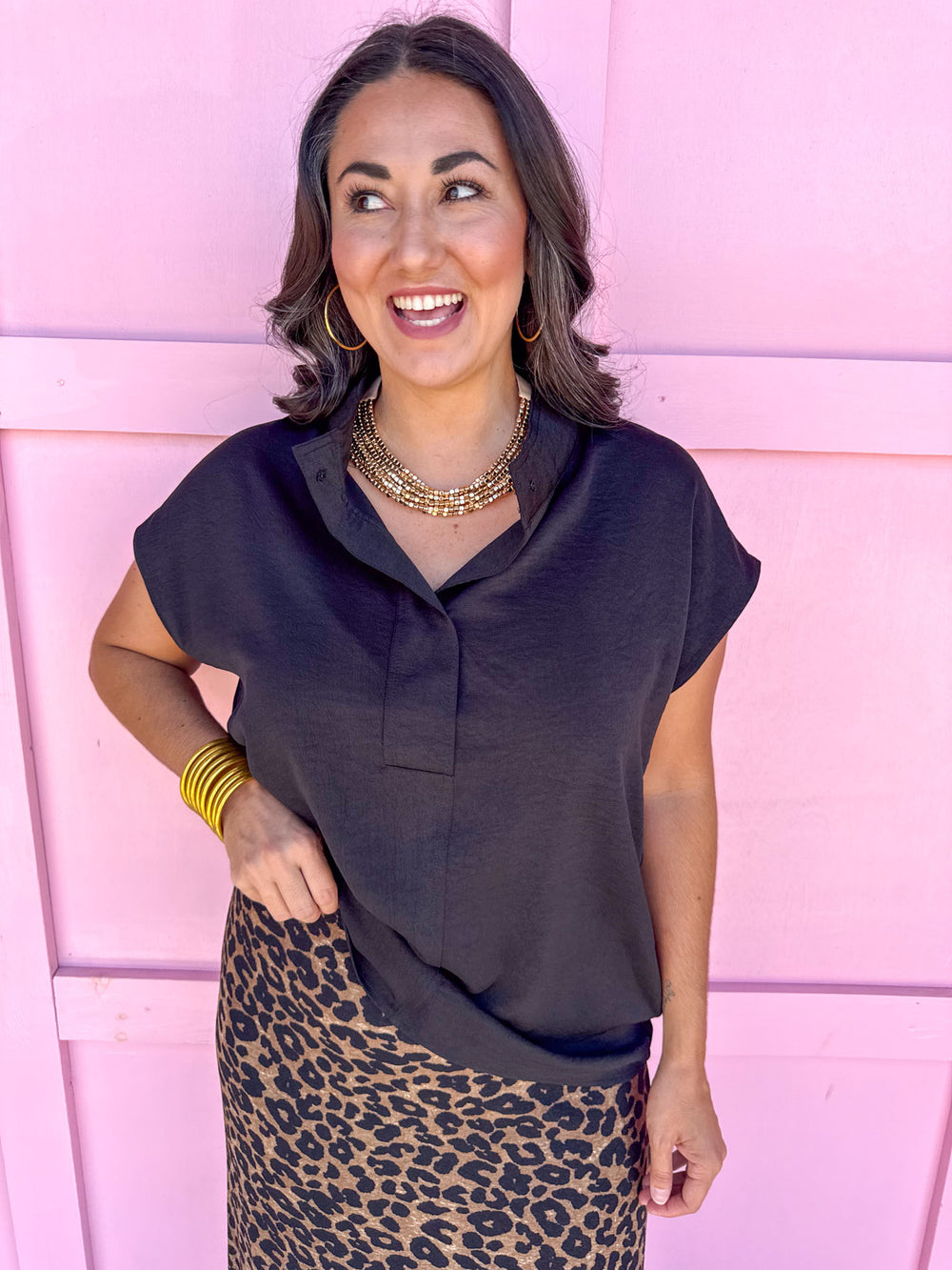 Sweet & Sassy Top - Black