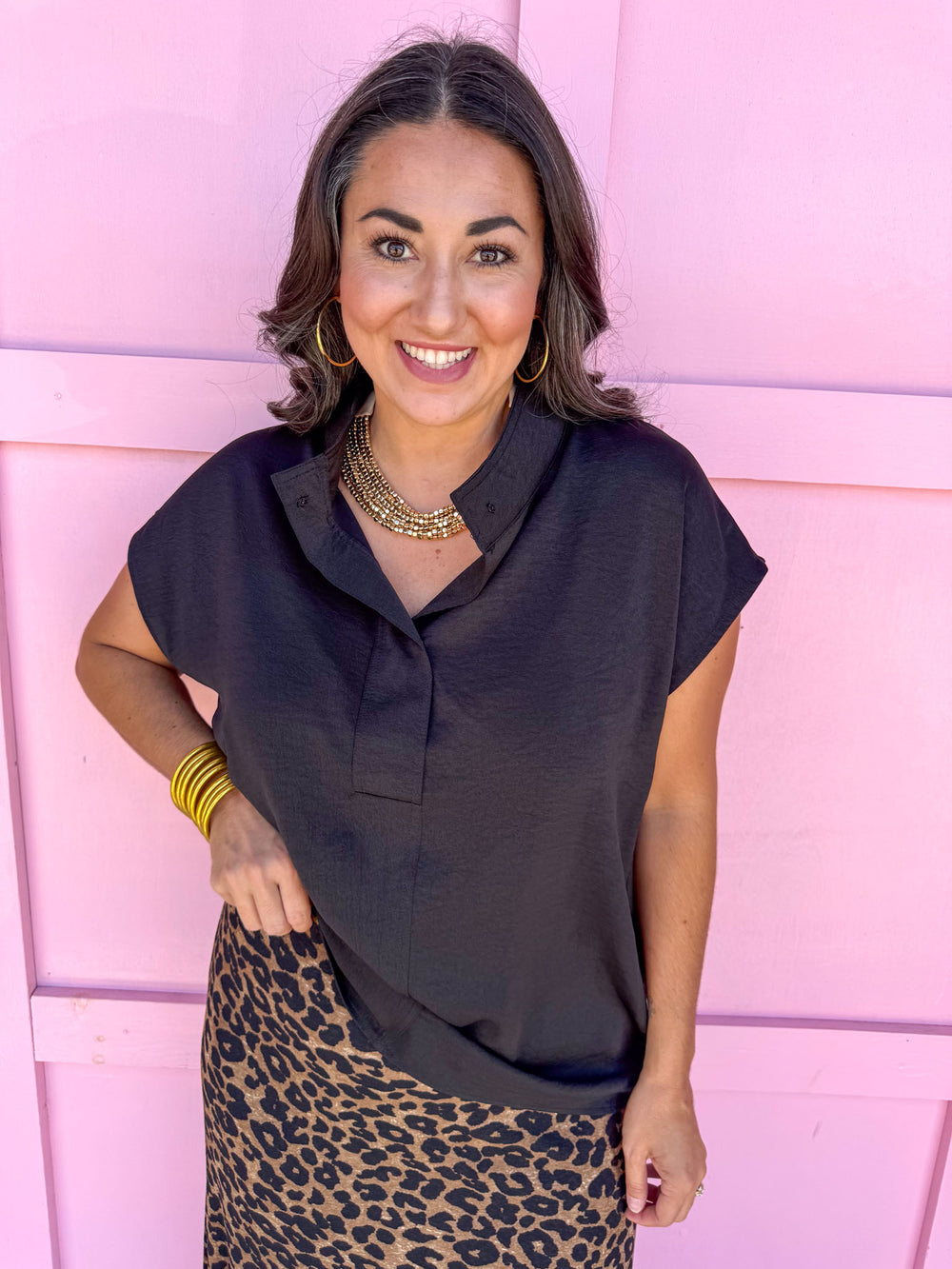 Sweet & Sassy Top - Black