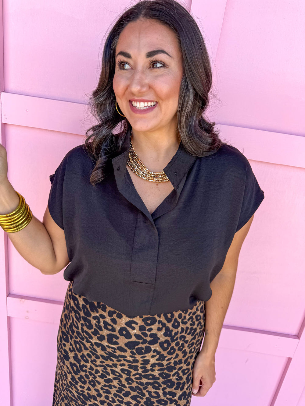 Sweet & Sassy Top - Black