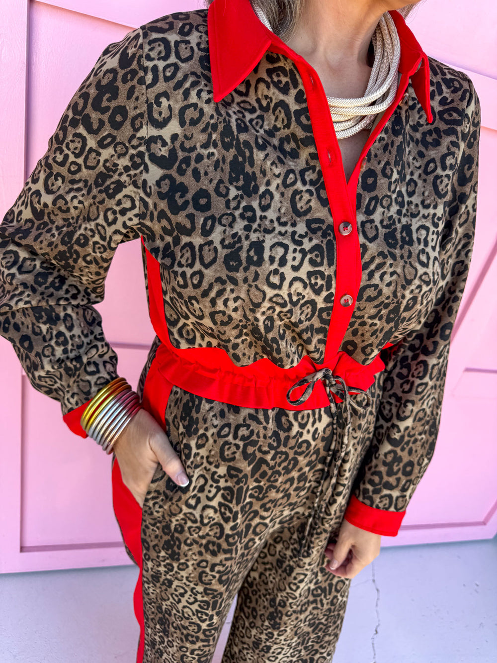 Love Of Leopard Jumpsuit