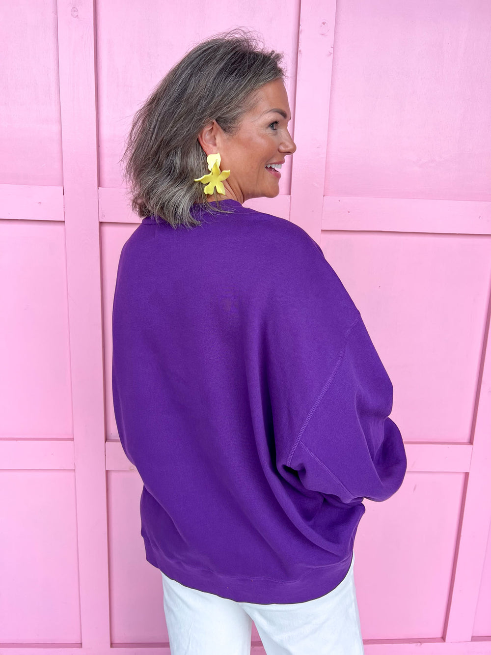Stewart Simmons | Balloon Sleeve Pullover - LSU™