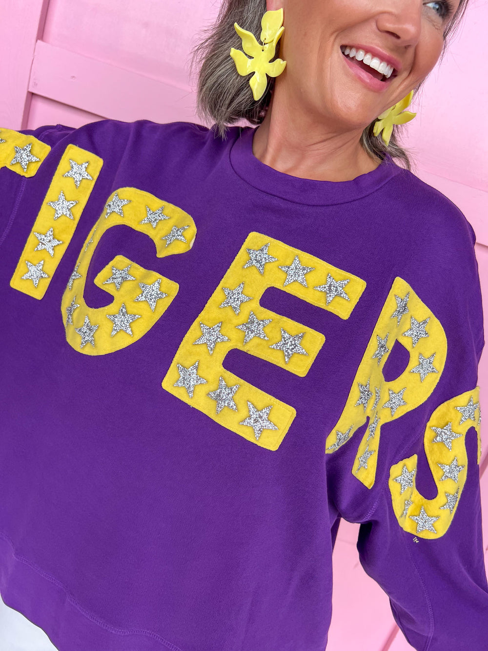 Stewart Simmons | Balloon Sleeve Pullover - LSU™