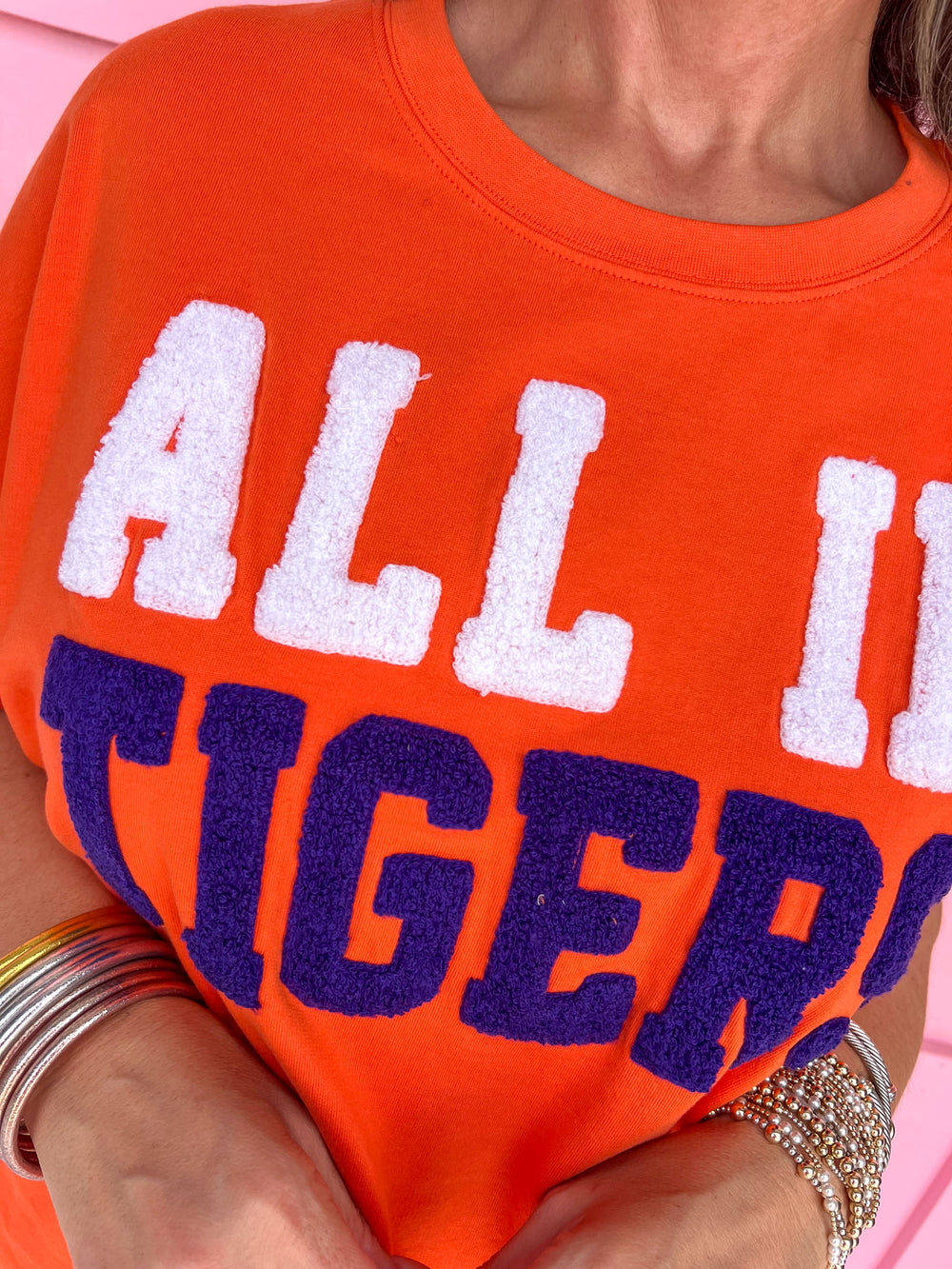Stewart Simmons | Boxy Chenille Tee - Clemson®