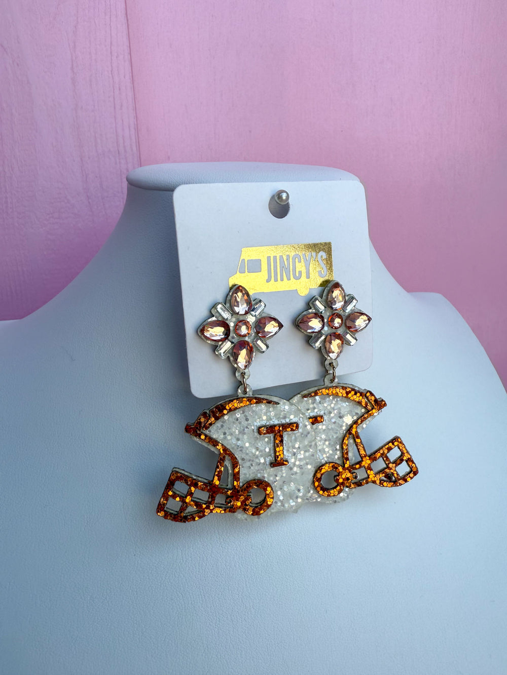Tennessee Helmet Earrings