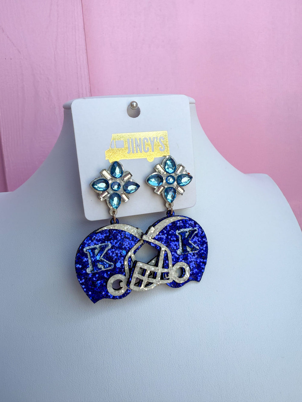 Kentucky Helmet Earrings