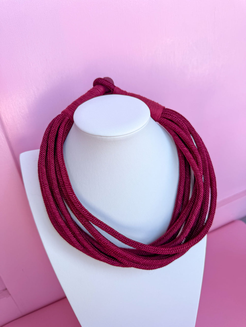 slub necklace layered rope women's boutique Jincy's