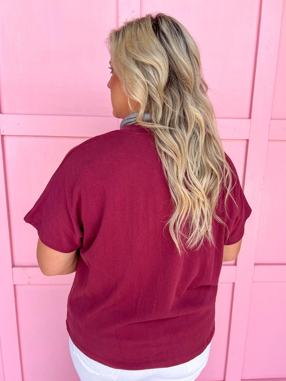 Stewart Simmons | Boxy Chenille Tee - MS State®