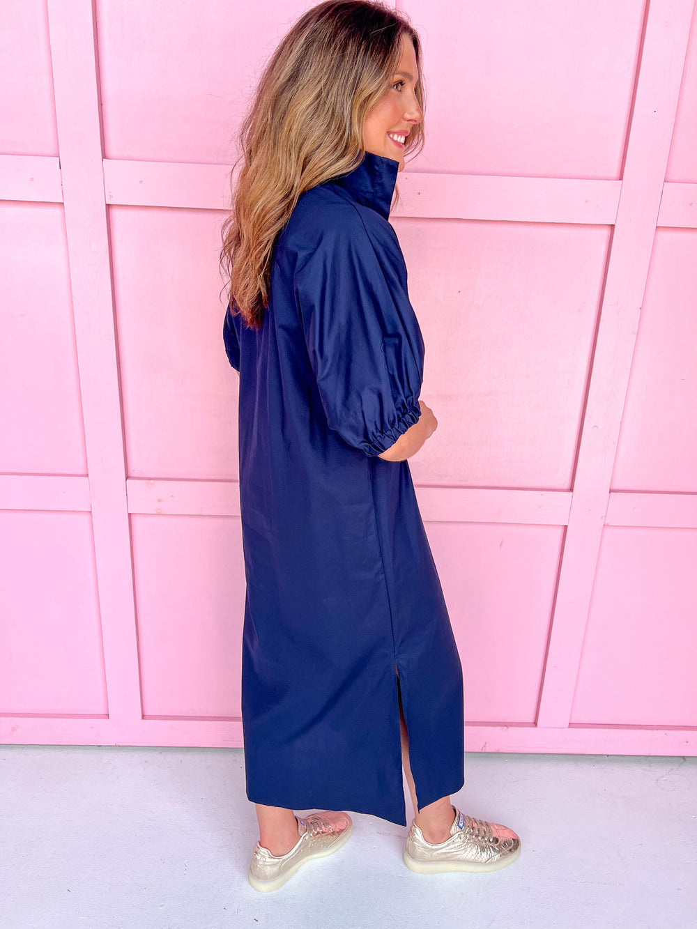 ADRIENNE | Blakely Dress - Navy