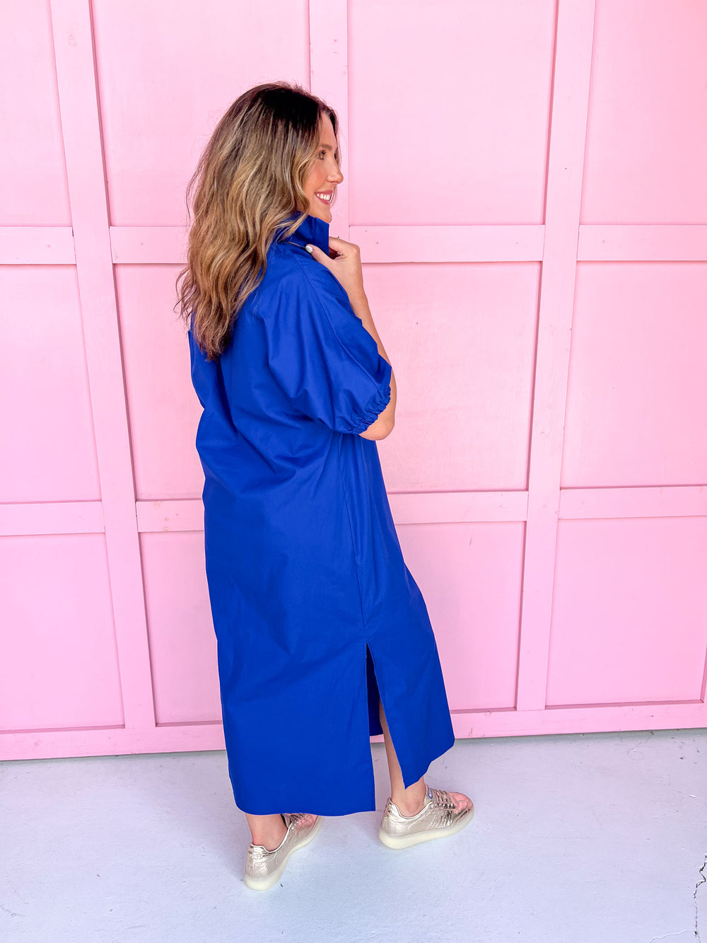 ADRIENNE | Blakely Dress - Royal Blue