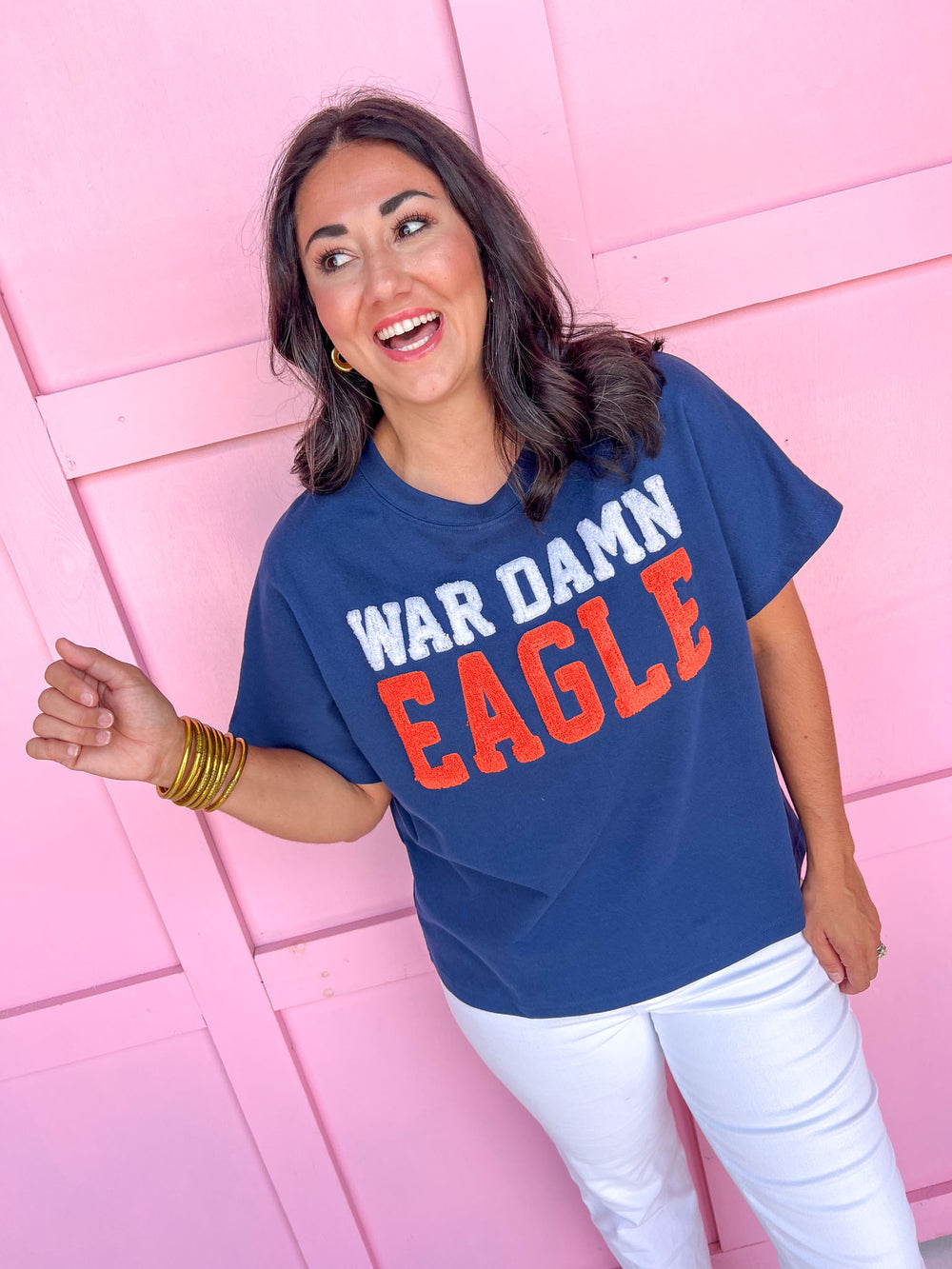 Stewart Simmons | Boxy Chenille Tee - Auburn®