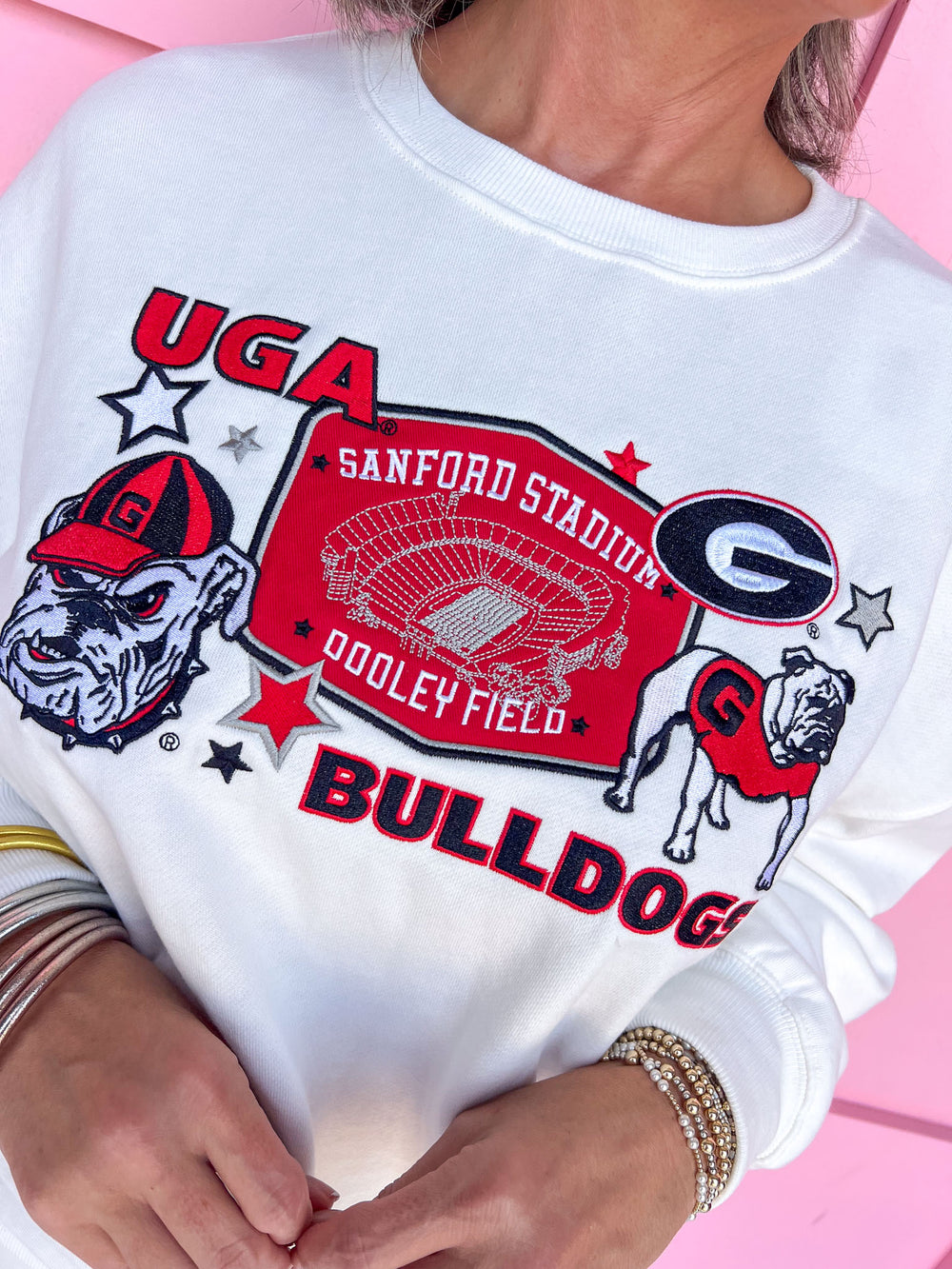 Georgia® White Layer Patch Crew
