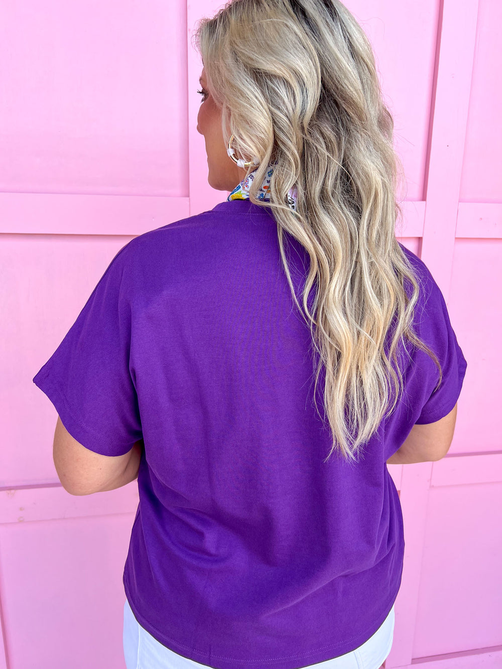 Stewart Simmons | Boxy Chenille Tee - TCU®