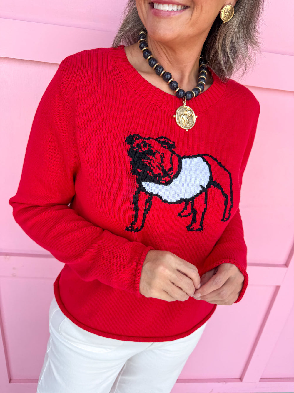 Georgia Bulldog Sweater
