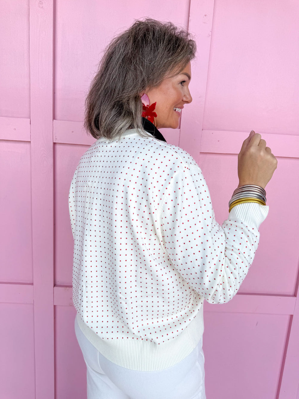 Stewart Simmons | Dawgs® Rhinestone & Glitter Sweater