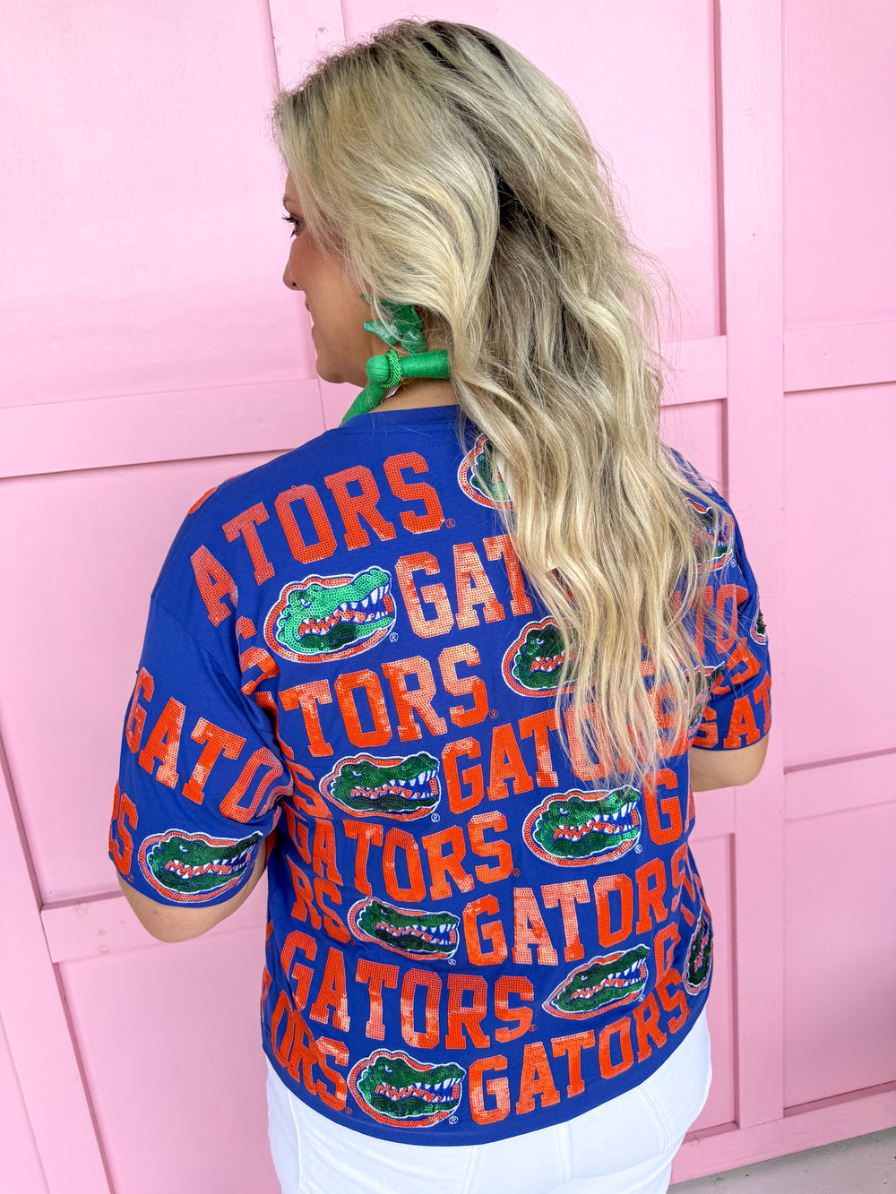 Stewart Simmons | Sequin Repeat Tee - Florida®