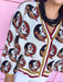 QUEEN OF SPARKLES Florida State® Knit Mascot Cardigan FSU Seminoles womens boutique Jincy's