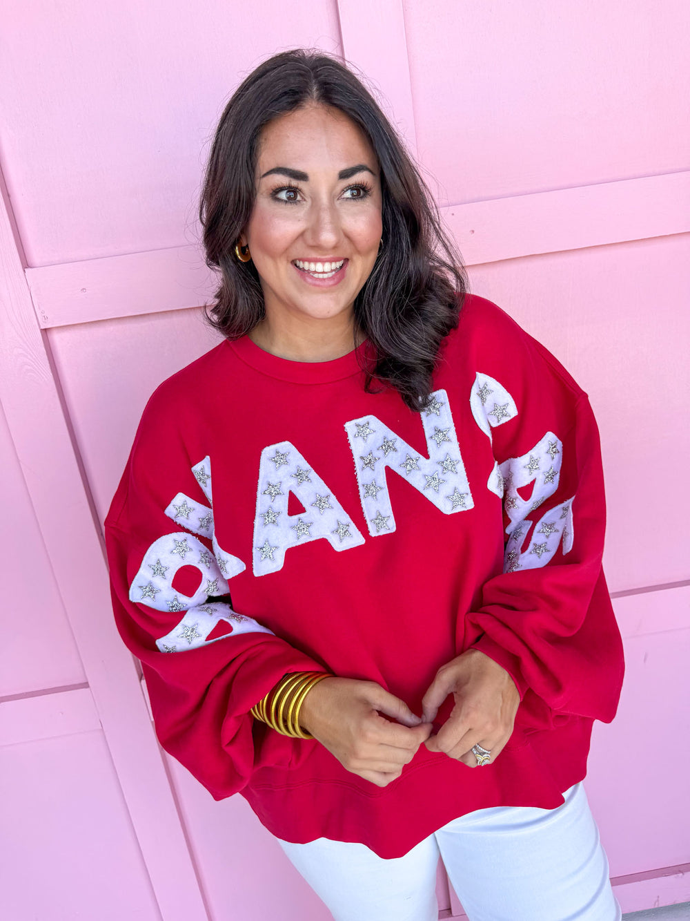 Stewart Simmons | Balloon Sleeve Pullover - Arkansas®