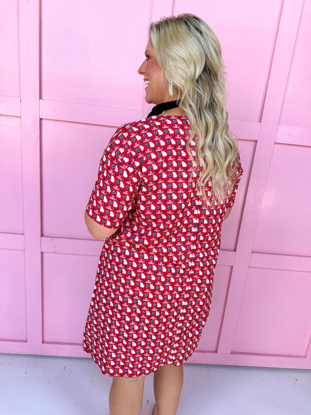 Stewart Simmons | Twill A-Line Dress - Georgia®