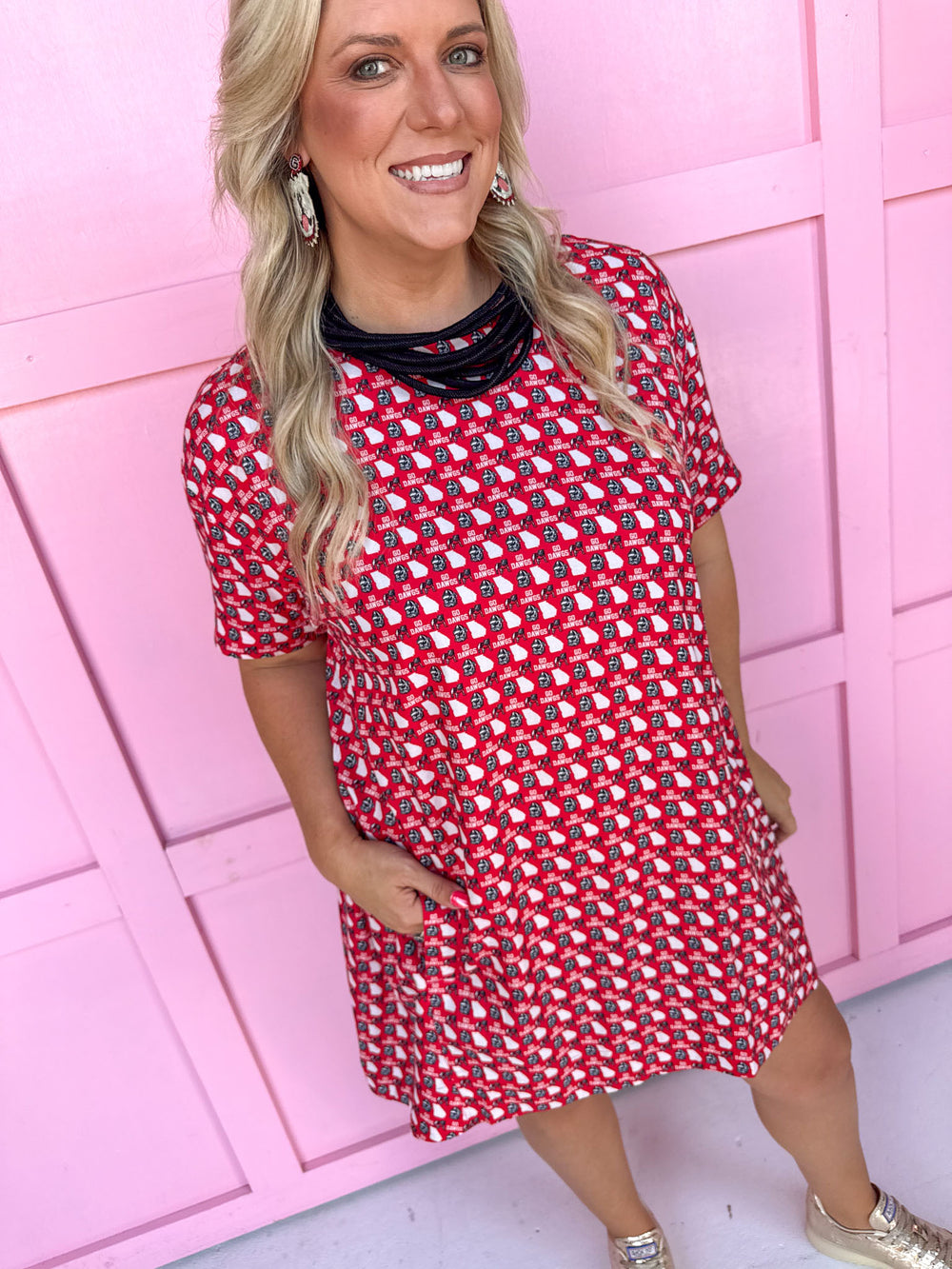 Stewart Simmons | Twill A-Line Dress - Georgia®