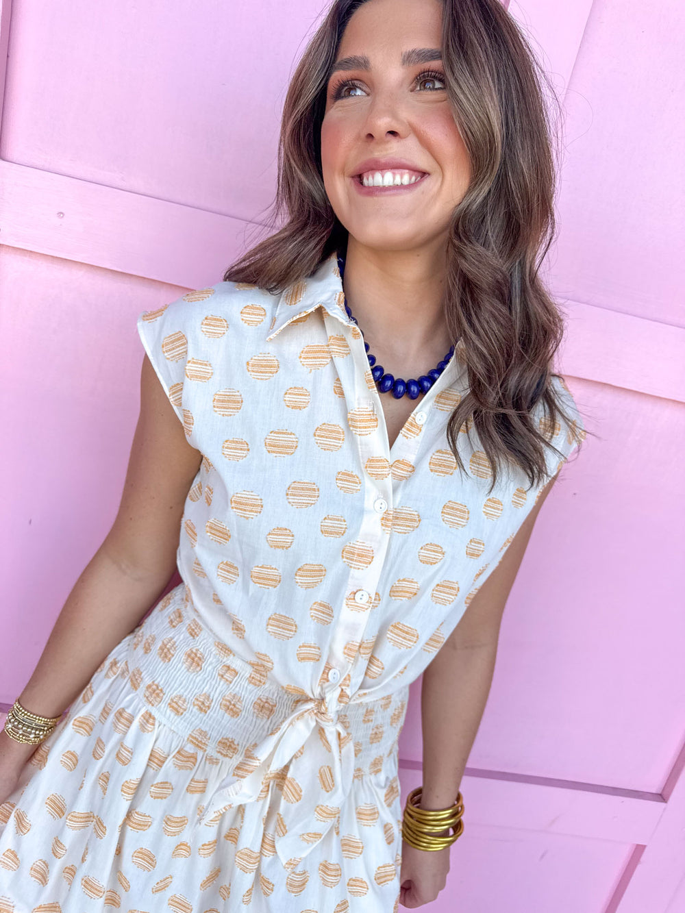 ADRIENNE | Sabine Top - Honey Drops