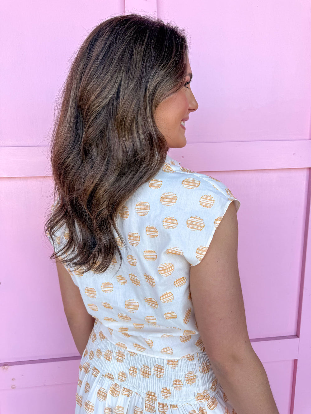 ADRIENNE | Sabine Top - Honey Drops