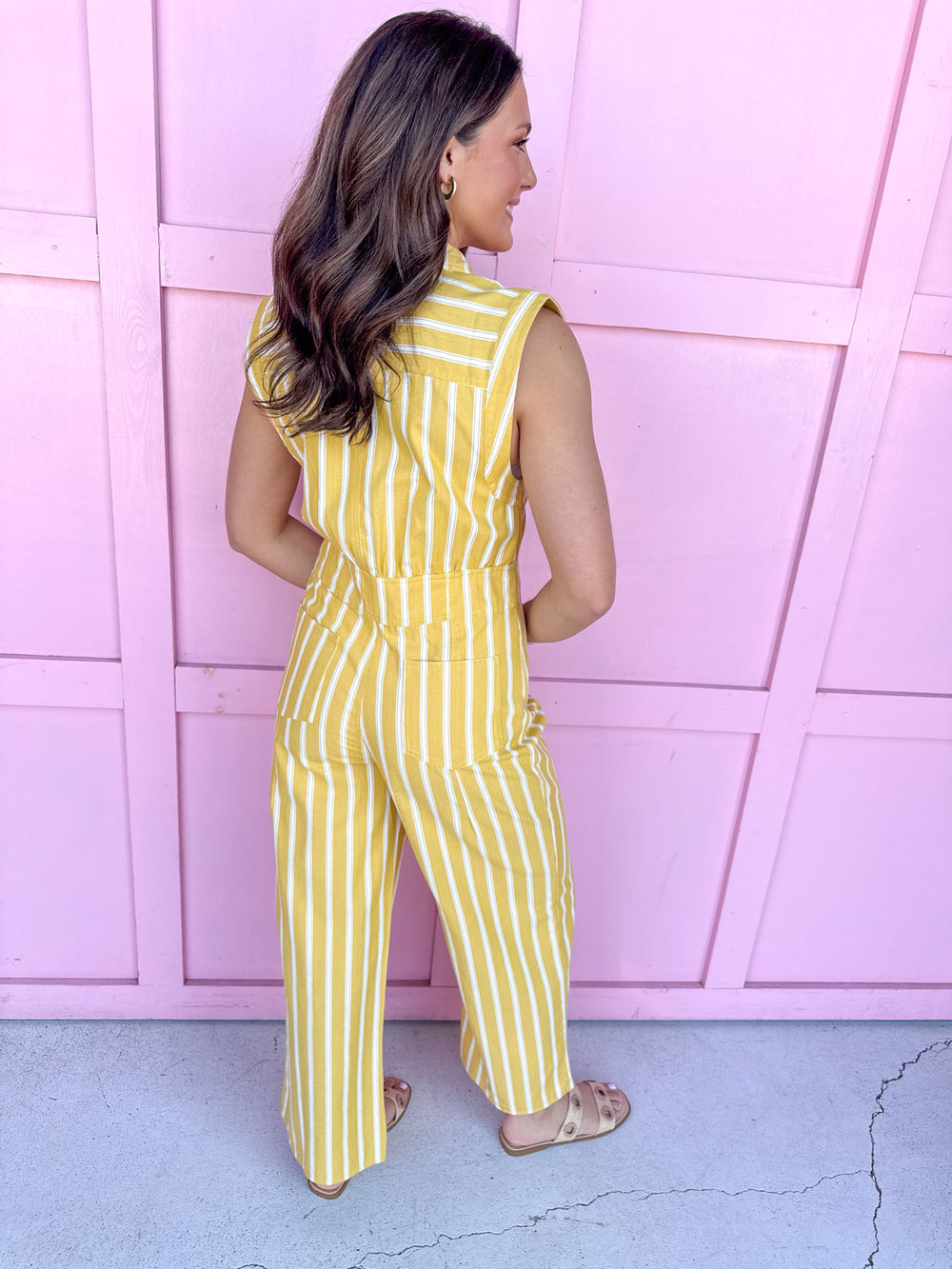 Feel Good Favorite Jumpsuit - Yellow