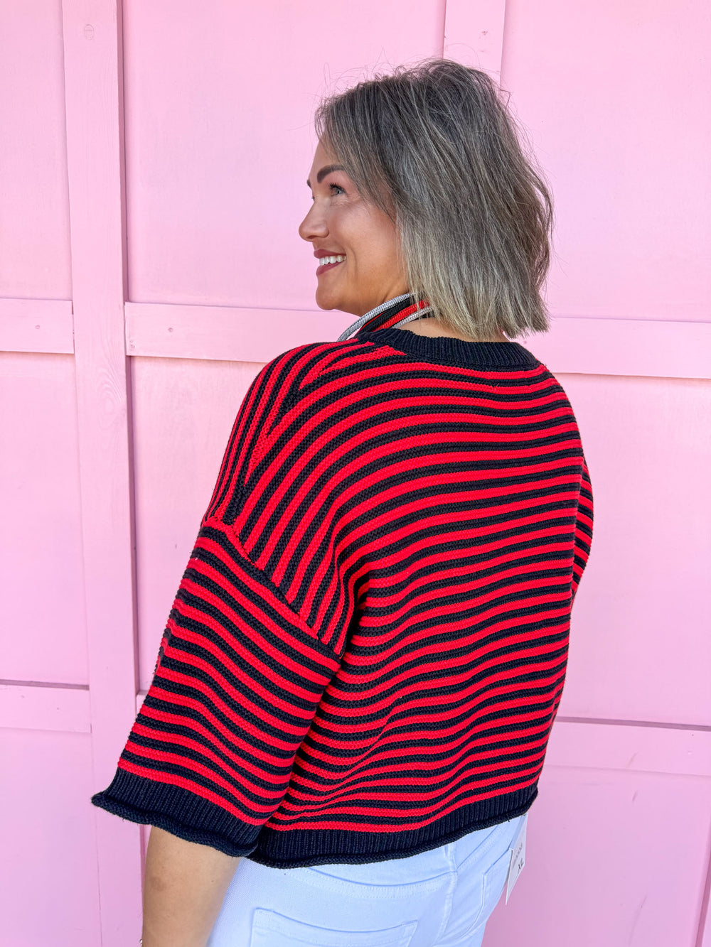 Striped To Perfection - Red/Black