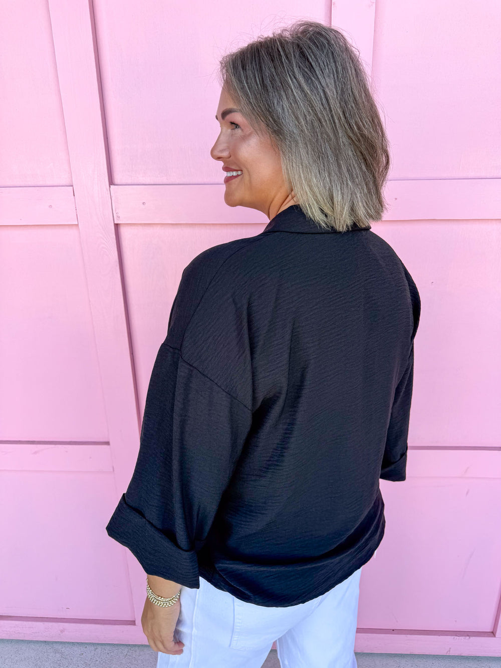 Gracefully Yours Top - Black