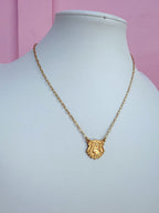 Canvas | Georgia® Bulldogs 24K Stamped Logo Necklace
