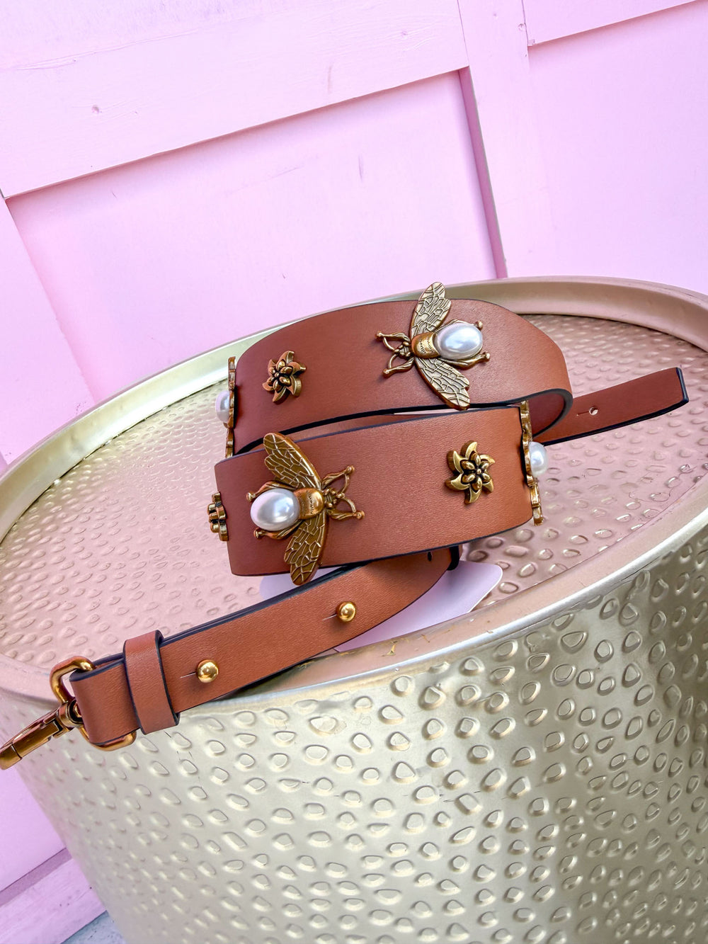 CLEARLY | Bee Strap - Saddle
