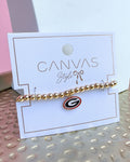 Canvas | Georgia® Bulldogs Bead Stretch Bracelet