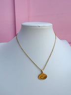Canvas |   Georgia® Bulldogs 24K Gold Plated Pendant Necklace