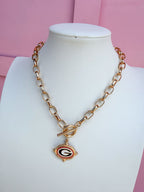 Canvas | Georgia® Bulldogs Logo Intaglio Necklace