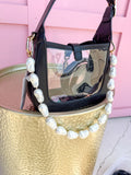 CLEARLY | Chunky Pearl Bag Strap