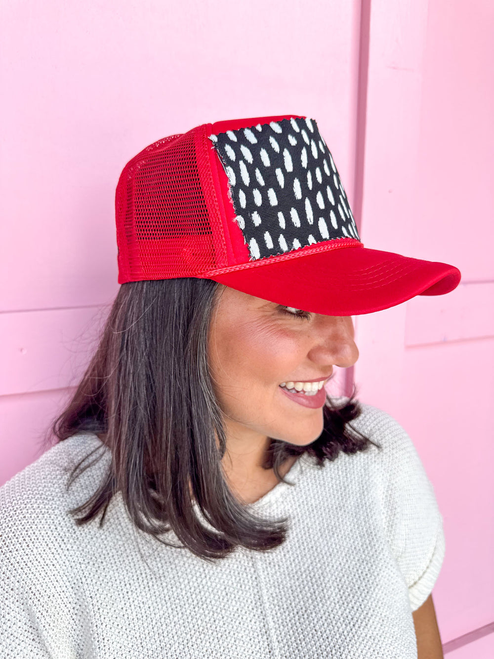 Tucker's Truckers - Sideline Social Collection - Red/Black Spots