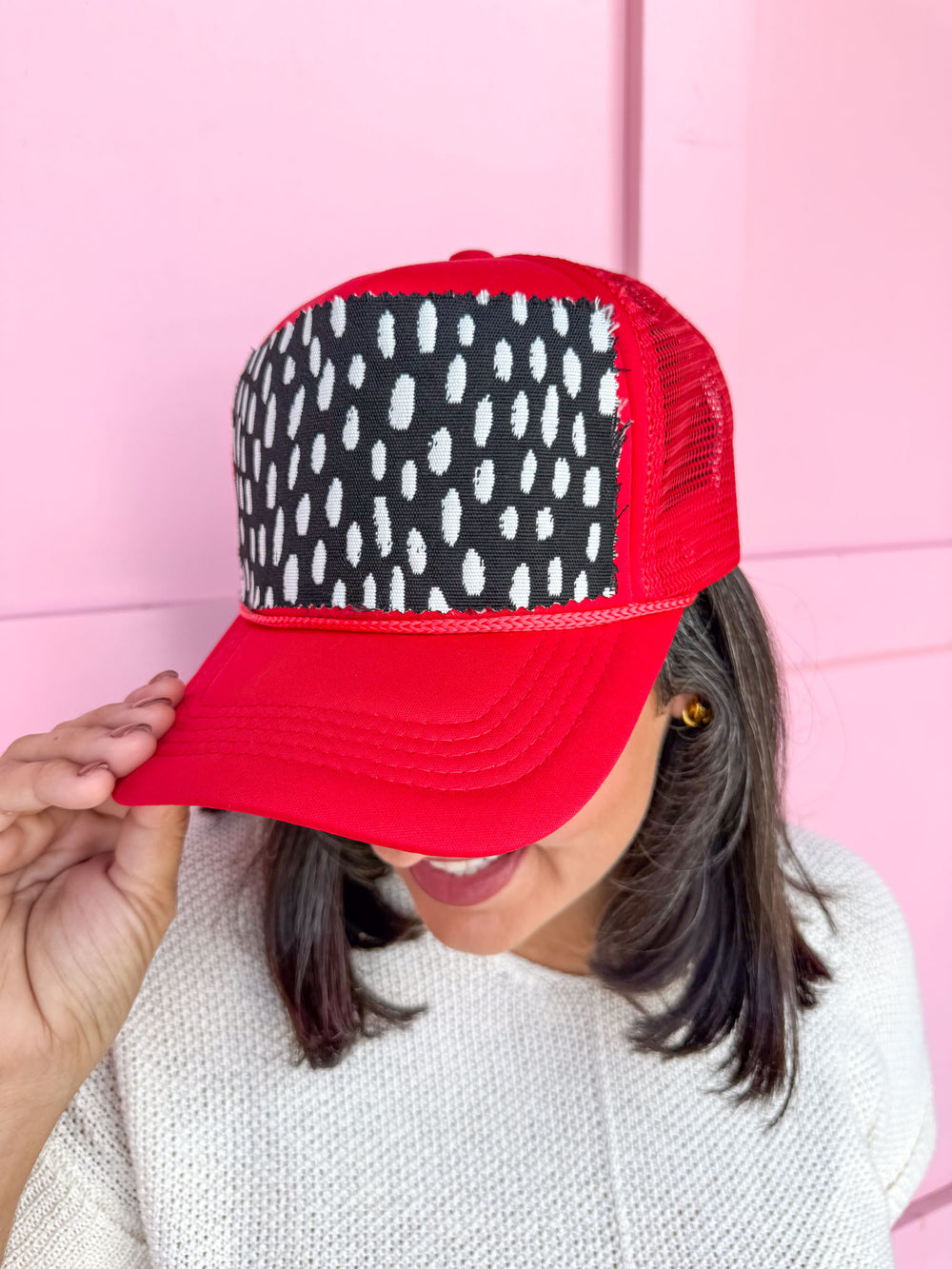 Tucker's Truckers - Sideline Social Collection - Red/Black Spots