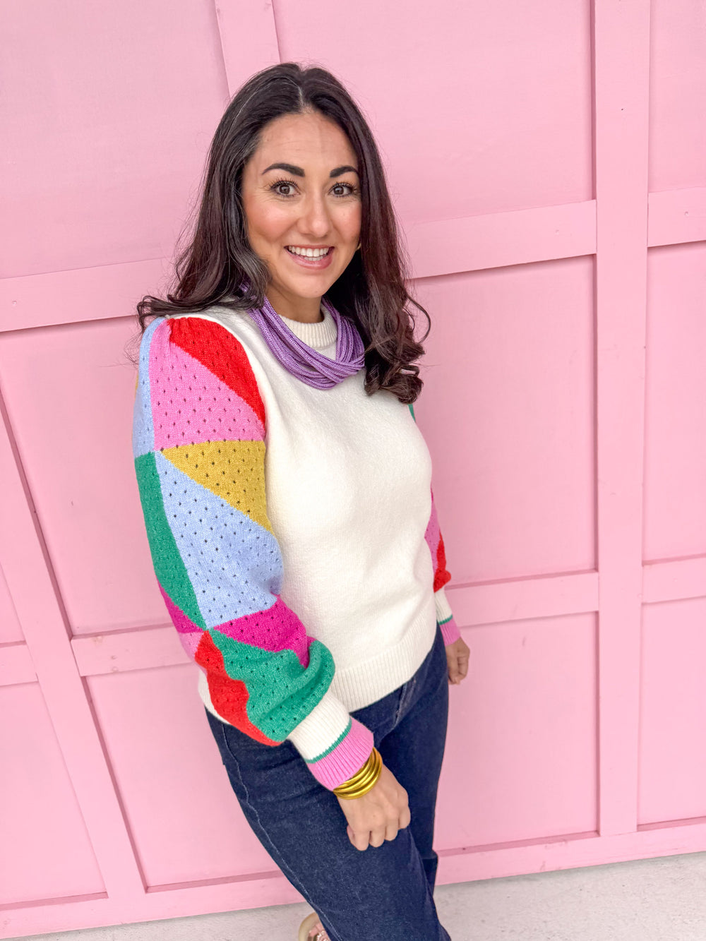 Colorful Moment Sweater