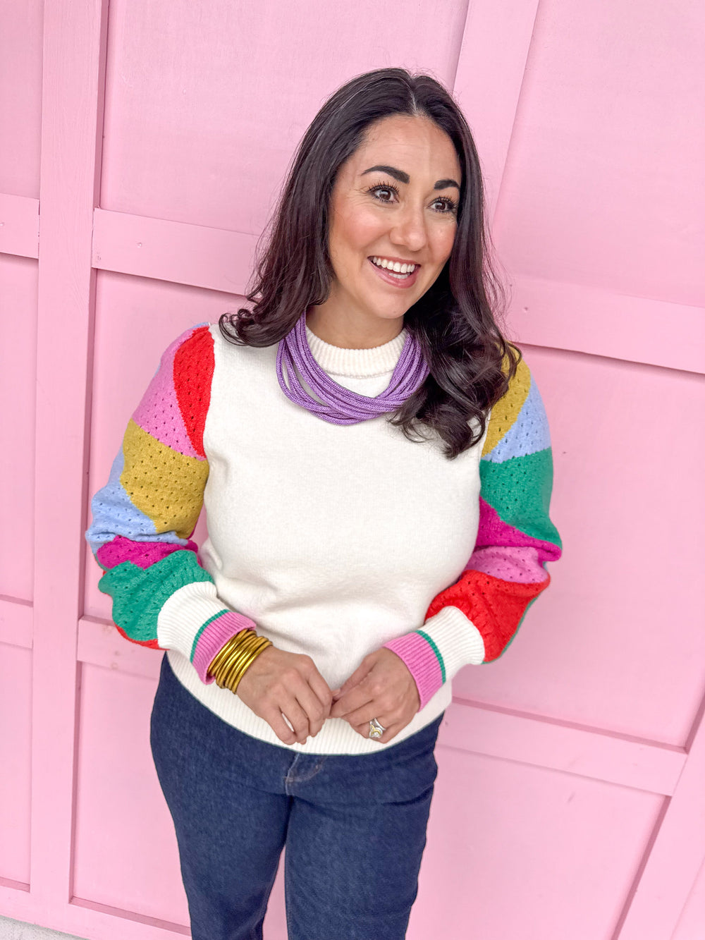 Colorful Moment Sweater