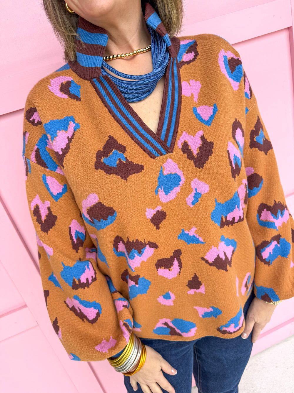 Lovely In Leopard Sweater