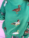 queen of sparkles ducks womens boutique mock neck jincy's
